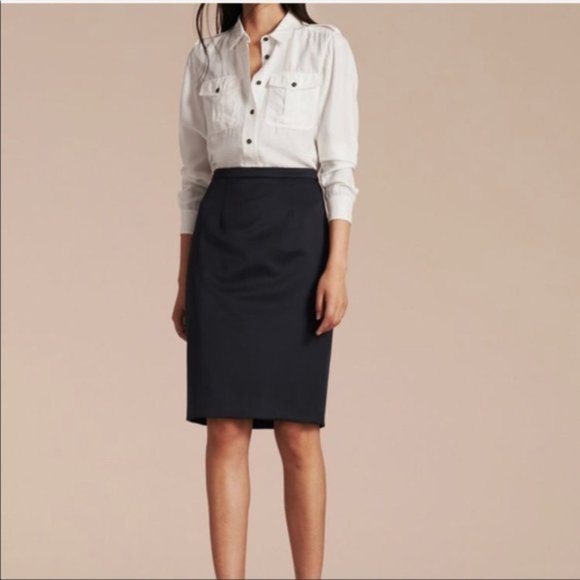 Burberry black skirt Clearance